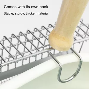 Metal Cat Litter Scoop s filtrem - Pet Care Nástroj, Barva: Čtverec Stříbrný TopTechnology