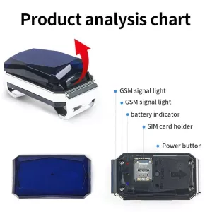 G12 IP67 Vodotěsný GPS Tracker pro psy TopTechnology G12 IP67 Vodotěsný GPS Tracker pro psy TopTechnology
