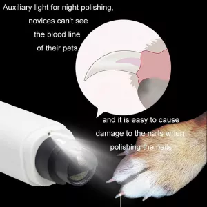 Pet Plně Automatický Zastřihovač Nehtů s LED Světlem (2. Generace Blue) TopTechnology