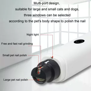 Pet Plně Automatický Zastřihovač Nehtů s LED Světlem (2. Generace Blue) TopTechnology
