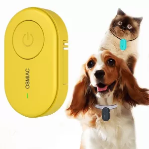 Odpuzovač hmyzu pro domácí zvířata - žlutý obojek proti blechám a klíšťatům TopTechnology