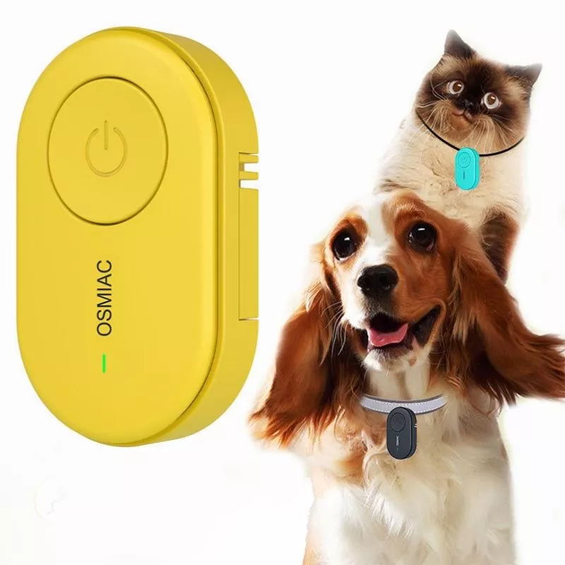 Odpuzovač hmyzu pro domácí zvířata - žlutý obojek proti blechám a klíšťatům TopTechnology
