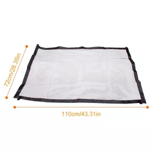 Přenosné skládací bezpečnostní dveře pro psy a kočky 180cm x 72cm (černé) TopTechnology Přenosné skládací bezpečnostní dveře pro psy a kočky 180cm x 72cm (černé) TopTechnology