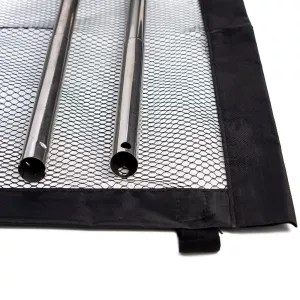 Přenosné skládací bezpečnostní dveře pro psy a kočky 180cm x 72cm (černé) TopTechnology Přenosné skládací bezpečnostní dveře pro psy a kočky 180cm x 72cm (černé) TopTechnology