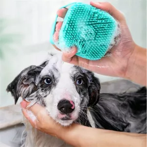 Hygienické masážní rukavice pro psy - Pet Bath Massage Brush (náhodná barva) TopTechnology Hygienické masážní rukavice pro psy - Pet Bath Massage Brush (náhodná barva) TopTechnology