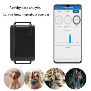 TK919 4G GPS obojek pro psy - Vodotěsný, IP67, s lokalizací (náhodná barva) TopTechnology