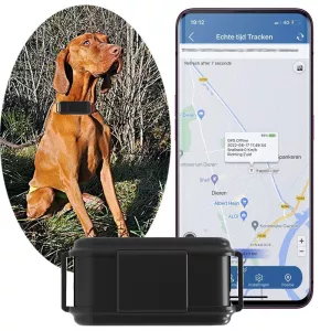 TK919 4G GPS obojek pro psy - Vodotěsný, IP67, s lokalizací (náhodná barva) TopTechnology