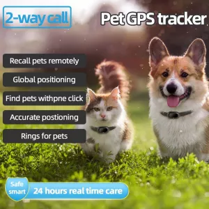 V41 Smart GPS Tracker - IP67 Voděodolný Sledovač pro Domácí Mazlíčky (Černý) TopTechnology V41 Smart GPS Tracker - IP67 Voděodolný Sledovač pro Domácí Mazlíčky (Černý) TopTechnology