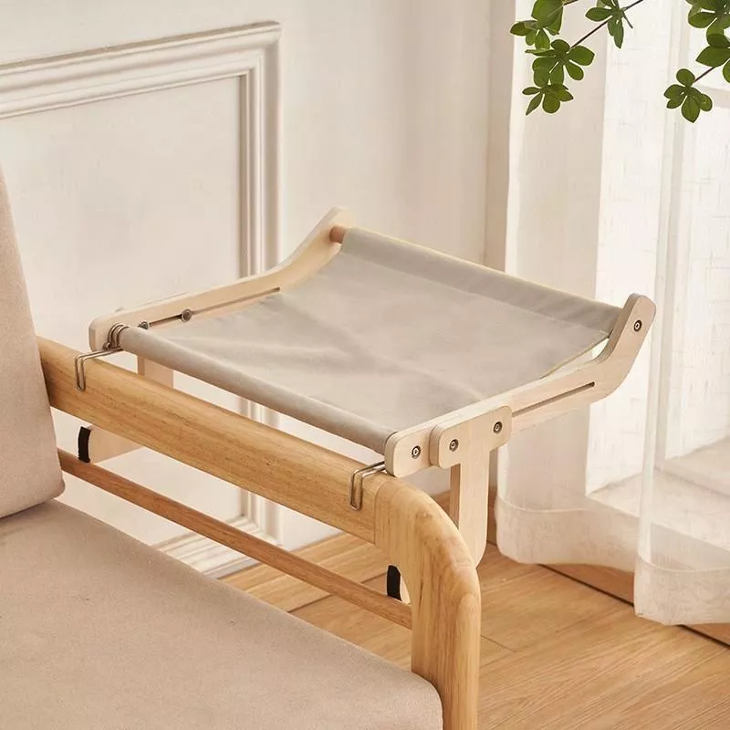 Houpací síť pro kočky na balkon - šedá TopTechnology