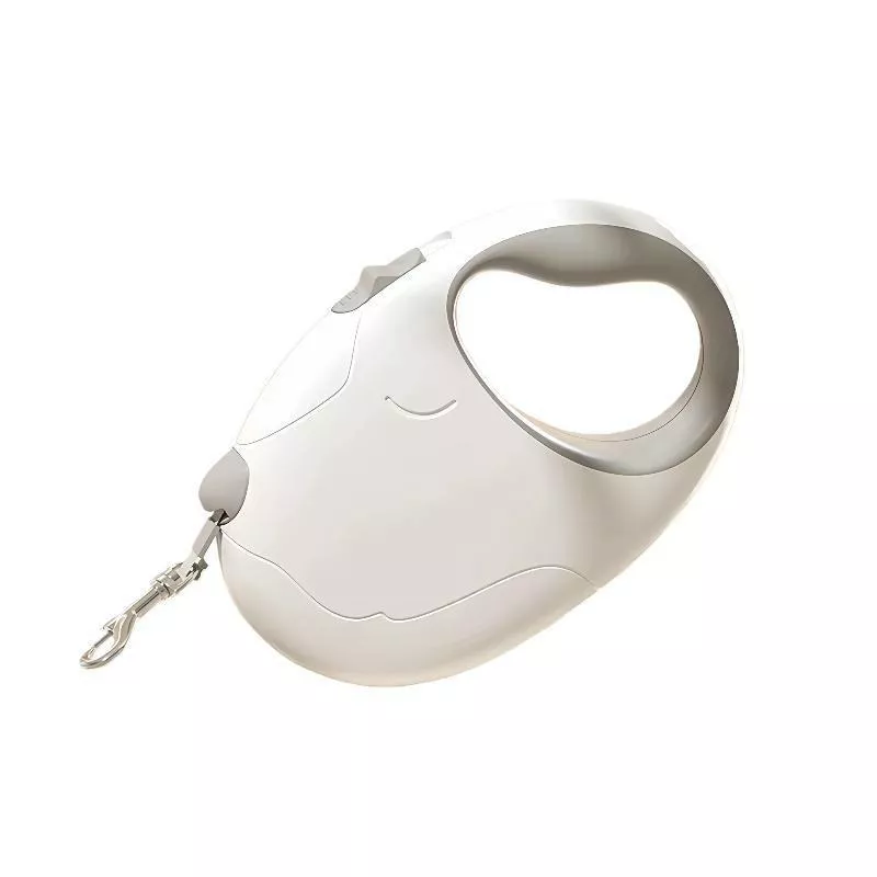 Automatické vodítko pro psy a kočky, velikost: 5m (Bílé) TopTechnology