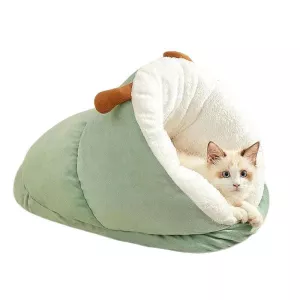 Slipper-Style Cat Ced Zimní Hřejivá Polštářková Matrace, Velikost: S (Zelená) TopTechnology Slipper-Style Cat Ced Zimní Hřejivá Polštářková Matrace, Velikost: S (Zelená) TopTechnology