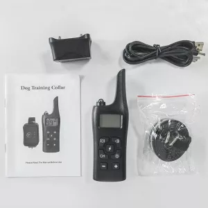 Voděodolný elektronický obojek pro psy s dálkovým ovládáním - varianta 1 Drag 2 (černá) TopTechnology Voděodolný elektronický obojek pro psy s dálkovým ovládáním - varianta 1 Drag 2 (černá) TopTechnology