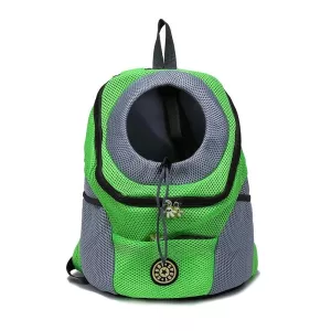 Outdoor Pet Dog Carrier Bag - Vzpřímený batoh pro psy, velikost S (Zelený) TopTechnology