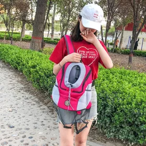 Outdoor Pet Dog Carrier Bag - Vzpřímený batoh pro psy, velikost S (Zelený) TopTechnology