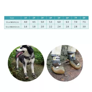 HCPET Psí boty 4 ks, prodyšné, velikost: No.1 4cm (šedé) TopTechnology HCPET Psí boty 4 ks, prodyšné, velikost: No.1 4cm (šedé) TopTechnology