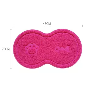 Lovely PVC Podložka pro kočičí wc v osmém tvaru - protiskluzová, šedá TopTechnology Lovely PVC Podložka pro kočičí wc v osmém tvaru - protiskluzová, šedá TopTechnology
