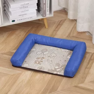 Prodyšná a chladící podložka pro zvířata S (modrá) TopTechnology