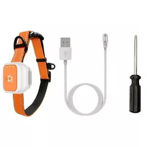 GPS/WIFI Sledovací Obojek pro Domácí Mazlíčky s SOS Výstrahou (Oranžový) TopTechnology GPS/WIFI Sledovací Obojek pro Domácí Mazlíčky s SOS Výstrahou (Oranžový) TopTechnology