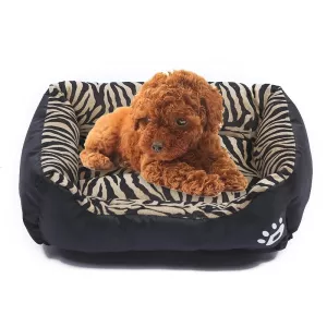 Zimní pelíšek pro psy Animal Grain, XXL, 95×72×18cm (Černý) TopTechnology
