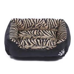 Psí pelíšek Animal Grain Four Seasons XL, 80×60×16cm (černý) TopTechnology