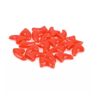 20 PCS silikonové měkké krytky na nehty pro kočky, velikost S (červené) TopTechnology 20 PCS silikonové měkké krytky na nehty pro kočky, velikost S (červené) TopTechnology