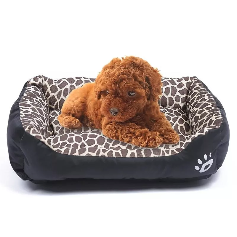 Kvalitní teplá podložka pro psy Animal Grain, Velikost: M, 54×42×12cm (Jantarová) TopTechnology