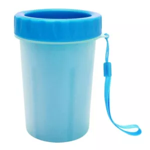Silikonový čistíč nohou pro domácí mazlíčky - Velikost L (modrý) TopTechnology