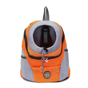 Jednoduchý batoh pro psy - oranžový - velikost L TopTechnology Jednoduchý batoh pro psy - oranžový - velikost L TopTechnology
