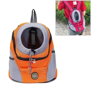 Jednoduchý batoh pro psy - oranžový - velikost L TopTechnology Jednoduchý batoh pro psy - oranžový - velikost L TopTechnology