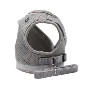 BL-844 Reflexní hrudní popruh pro psy, velikost S (Stříbrná šedá) TopTechnology