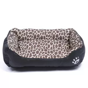 Animal Grain Čtyřsezónní teplý psí pelíšek 3XL, 110×82×20cm (Jantar) TopTechnology