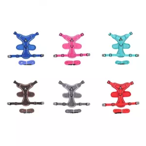 Hrudní popruh pro psy HT-864, reflexní růžový, velikost L TopTechnology Hrudní popruh pro psy HT-864, reflexní růžový, velikost L TopTechnology