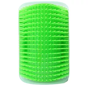 Hřejivý kartáč na kočky Pet Cat Corner Rub Hair Massage Brush (Zelený) TopTechnology Hřejivý kartáč na kočky Pet Cat Corner Rub Hair Massage Brush (Zelený) TopTechnology