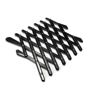 Sklopná ochranná brána pro okno auta pro psy, 24x17.7x1.2cm (černá) TopTechnology