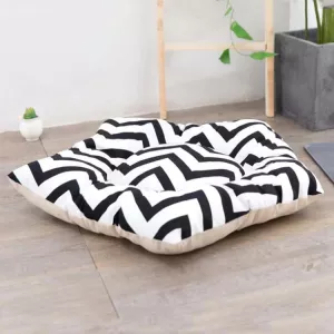 Pet Tent Sleeping Mat Dog Bed - Velikost L 50cm (Černé pruhy) TopTechnology Pet Tent Sleeping Mat Dog Bed - Velikost L 50cm (Černé pruhy) TopTechnology
