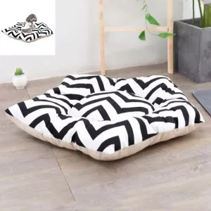 Pet Tent Sleeping Mat Dog Bed - Velikost L 50cm (Černé pruhy) TopTechnology Pet Tent Sleeping Mat Dog Bed - Velikost L 50cm (Černé pruhy) TopTechnology