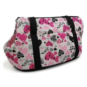 Retro taška pro domácí zvířata - pohodlný a prodyšný batoh pro kočky a psy, velikost S 45x21x22cm (Love) TopTechnology Retro taška pro domácí zvířata - pohodlný a prodyšný batoh pro kočky a psy, velikost S 45x21x22cm (Love) TopTechnology
