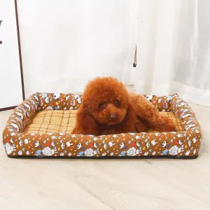 YD-XD03 Letní chladící podložka pro domácí zvířata 77x62 cm (šedá modrá) TopTechnology