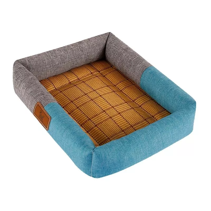 YD-XD03 Letní chladící podložka pro domácí zvířata 77x62 cm (šedá modrá) TopTechnology