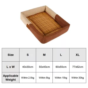 YD-XD03 Letní Pet Chladící Matrace, Velikost: 77x62cm (Káva Khaki) TopTechnology YD-XD03 Letní Pet Chladící Matrace, Velikost: 77x62cm (Káva Khaki) TopTechnology
