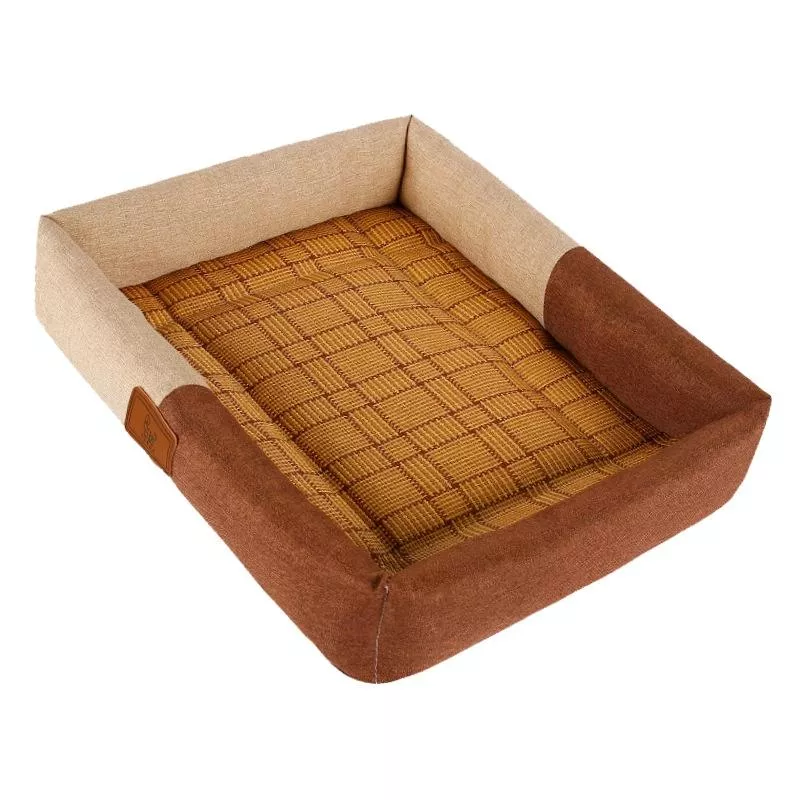 YD-XD03 Letní Pet Chladící Matrace, Velikost: 77x62cm (Káva Khaki) TopTechnology