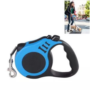 Automatické vodítko pro psy 5m (modré) - flexibilní pro malé a střední psy TopTechnology Automatické vodítko pro psy 5m (modré) - flexibilní pro malé a střední psy TopTechnology