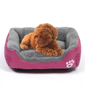 Magenta pelech pro psy Candy Color Four Seasons, velikost S, 43×32×10 cm TopTechnology