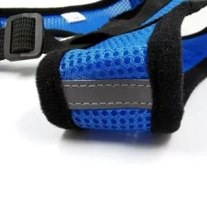 Hrudní popruh pro psy a kočky, prodyšná vesta na venčení, velikost: S (Růžová) TopTechnology