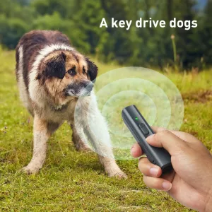 N11 Ultrasonic Dog Repeller with UV Flashlight (Oranžový) TopTechnology N11 Ultrasonic Dog Repeller with UV Flashlight (Oranžový) TopTechnology