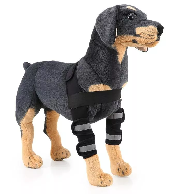 Ochranný obal na nohu pro psy a kočky – Velikost M (černý, Anti-glory model) TopTechnology