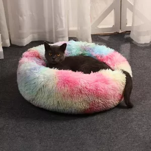 Hladký pelíšek pro domácí mazlíčky - Hloubkový spánek, 40 cm (Světle barevný) TopTechnology Hladký pelíšek pro domácí mazlíčky - Hloubkový spánek, 40 cm (Světle barevný) TopTechnology