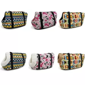 Retro Pet Carrying Bag - Pohodlný a prodyšný batoh pro kočky a psy, velikost L 55x26x27cm (Love) TopTechnology Retro Pet Carrying Bag - Pohodlný a prodyšný batoh pro kočky a psy, velikost L 55x26x27cm (Love) TopTechnology