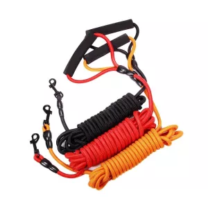 Sh36 Vodítko pro psy z horolezeckého lana - 5m(8mm Černé) | Cvičení a sledování TopTechnology Sh36 Vodítko pro psy z horolezeckého lana - 5m(8mm Černé) | Cvičení a sledování TopTechnology