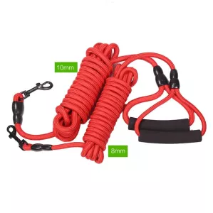 Sh36 Vodítko pro psy z horolezeckého lana - 5m(8mm Černé) | Cvičení a sledování TopTechnology Sh36 Vodítko pro psy z horolezeckého lana - 5m(8mm Černé) | Cvičení a sledování TopTechnology